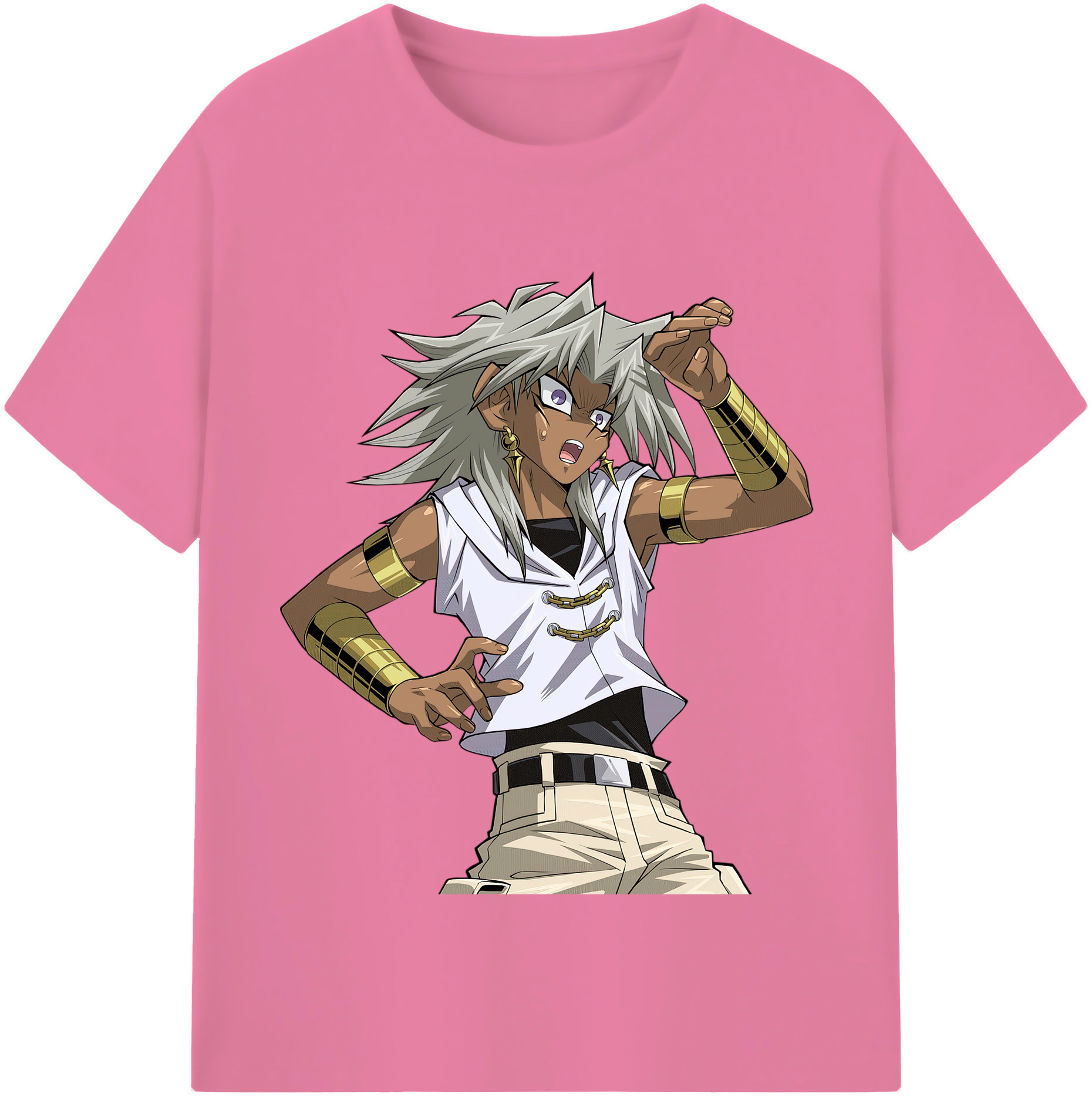 （画像用） 遊☆戯☆王 Yu-Gi-Oh! 綿100％半袖Tシャツ（フロントプリント）